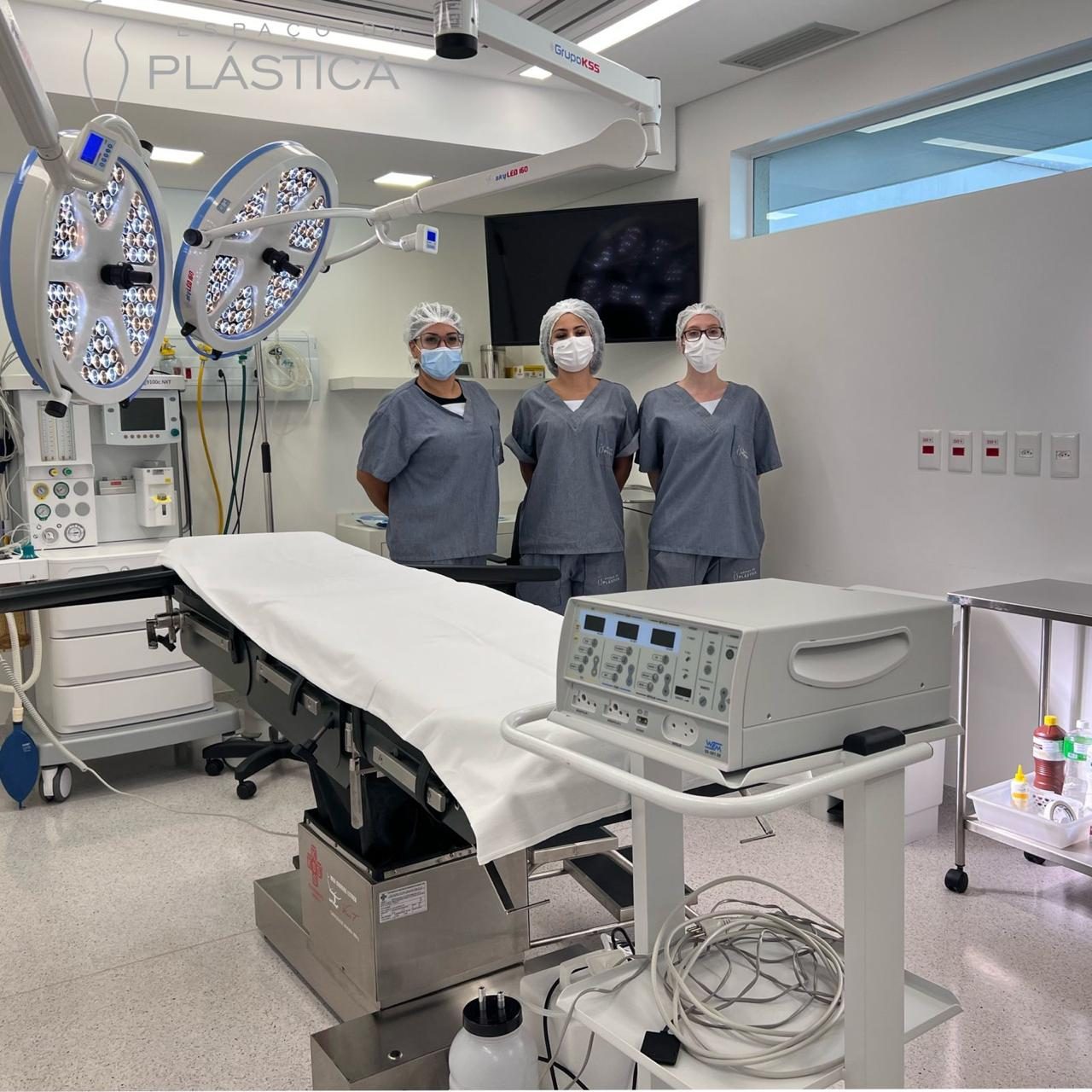 Centro cirúrgico do Hospital Espaço da Plástica