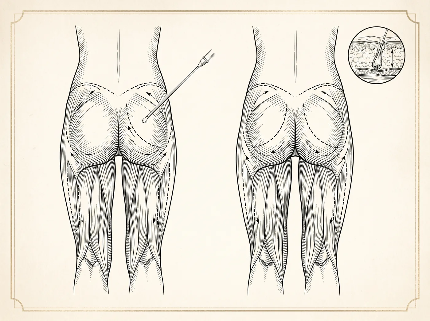 Illustration — Liposculpture