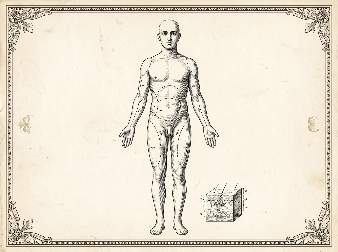 Illustration — Implants and Body Contouring